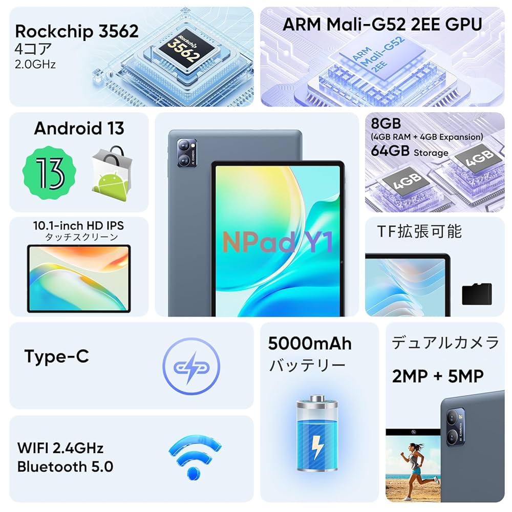 Amazon.co.jp: 【Android 13 8GB RAM+64GB ROM】N-one